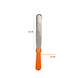 Decora Recht roestvast stalen plat palet voor smeren, 33 cm