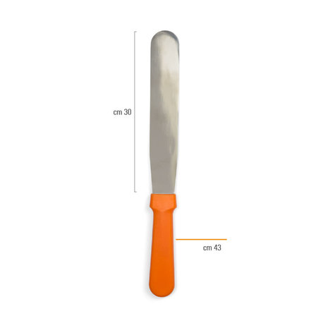 Decora Straight stainless steel flat spatula for spreading, 43 cm Decora Straight stainless steel flat spatula for spreading, 43 cm