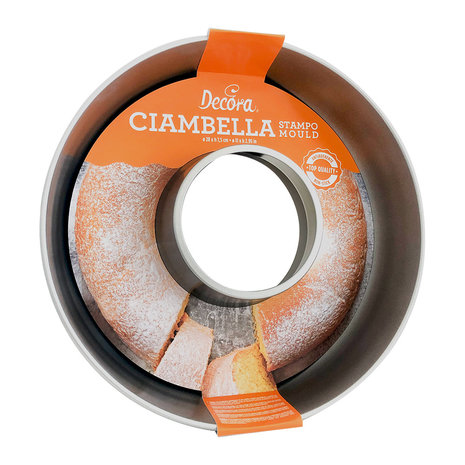 Decora Non-stick steel Savarin and ring cake mold, 28 cm Decora Non-stick steel Savarin and ring cake mold, 28 cm