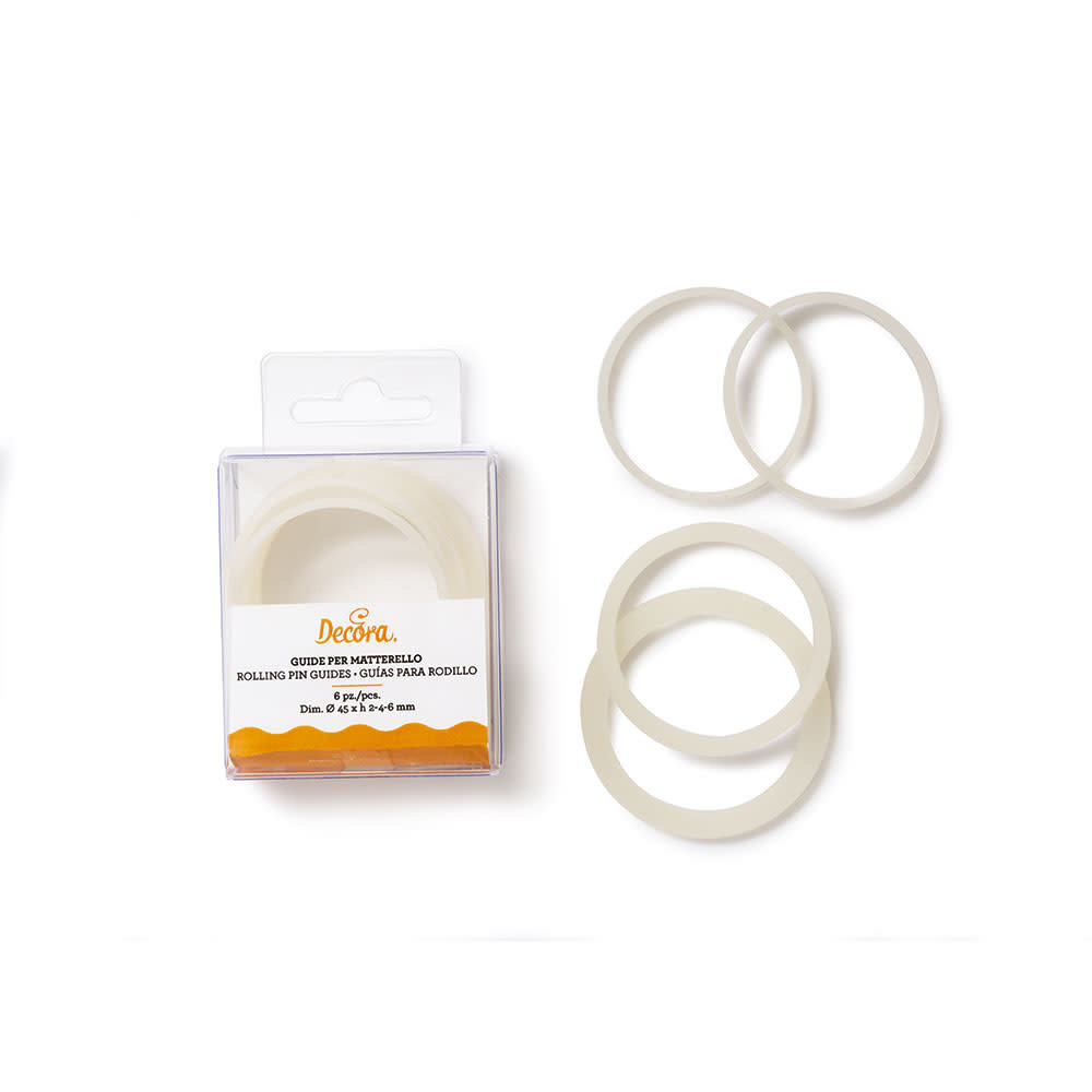 Decora Set geleidingsringen voor rolstok 33cm of 50cm Decora Set geleidingsringen voor rolstok 33cm of 50cm