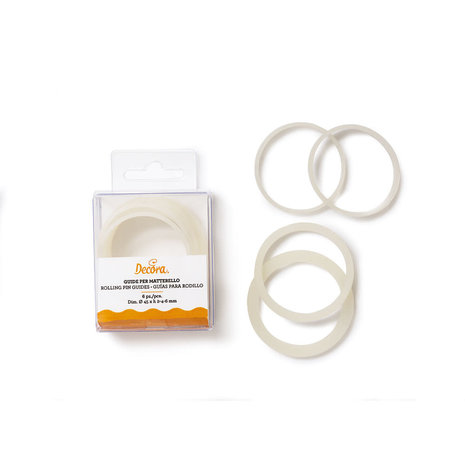 Decora Guide rings for 33cm and 50cm rolling pins Decora Guide rings for 33cm and 50cm rolling pins