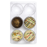 Decora Polycarbonate chocolate mold, half-sphere 75 mm Decora Polycarbonate chocolate mold, half-sphere 75 mm