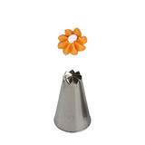 Decora Stainless steel flower piping nozzle no. 108