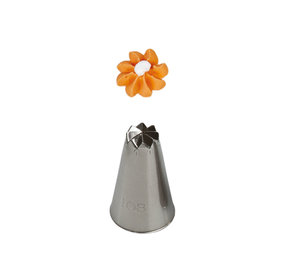 Decora Piping nozzle flower 8 leaves no. 108 Decora Piping nozzle flower 8 leaves no. 108