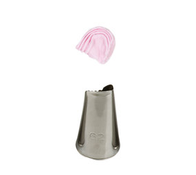 Decora Stainless steel petal piping nozzle no. 62