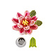Decora Rvs bladspuitmond met gekartelde nerf voor directe bloemen, te gebruiken met de 3D-adapter