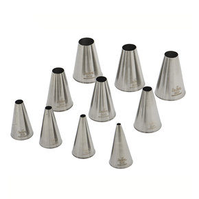 Round piping nozzles Round piping nozzles