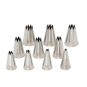 Star piping nozzles Star piping nozzles