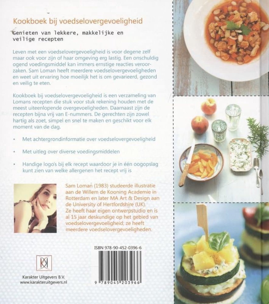 Kookboek bij voedselovergevoeligheid Kookboek bij voedselovergevoeligheid