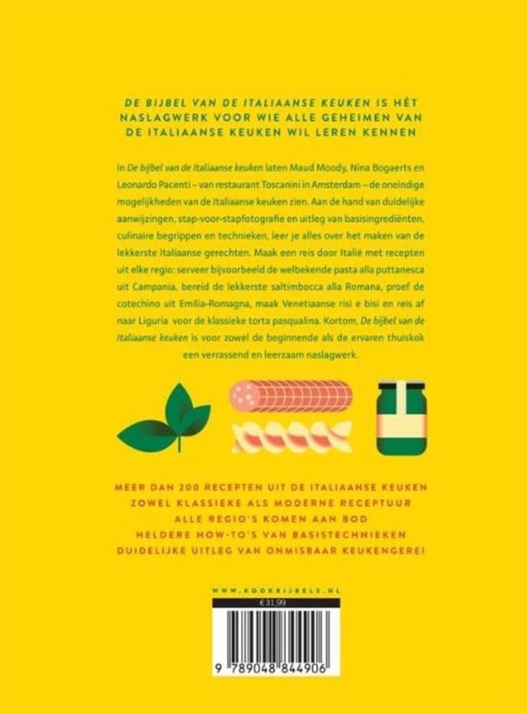 De bijbel van de Italiaanse keuken De bijbel van de Italiaanse keuken