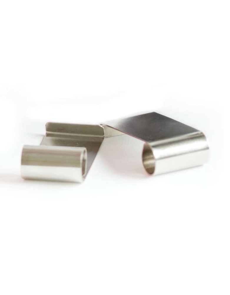 Decora Chromed steel clamping springs for holding chocolate egg molds together