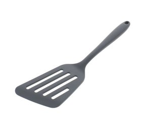 Slotted silicone frying spatula Slotted silicone frying spatula