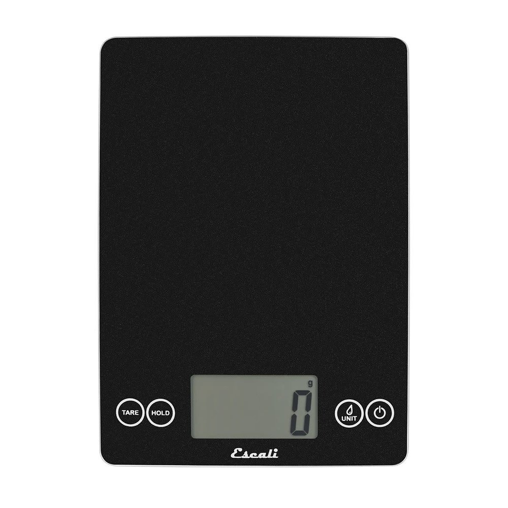 Escali Escali keukenweegschaal zwart Escali Escali keukenweegschaal zwart