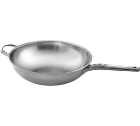 5-ply stainless steel wok 32cm 5-ply stainless steel wok 32cm