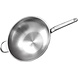 Wok 32cm 5-laags RVS met tegengreep