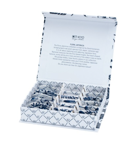 Tokyo Design Studio 6 Flora Japonica lepels in giftbox