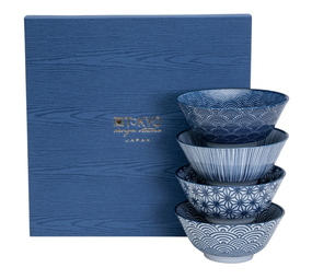 Tokyo Design Studio 4 kommen 15.2x6.7cm 500ml in giftbox