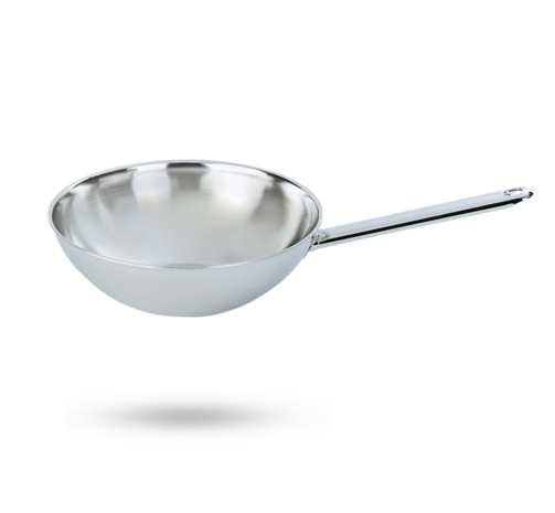 Demeyere Apollo 7 wok vlakke bodem 26cm Demeyere Apollo 7 wok vlakke bodem 26cm
