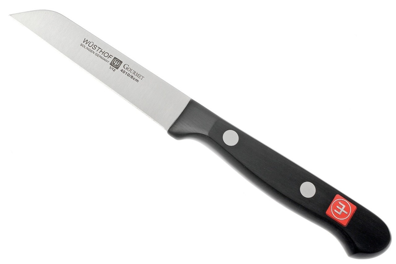 Wüsthof Gourmet flat cut paring knife 8cm / 3” Wüsthof Gourmet flat cut paring knife 8cm / 3”