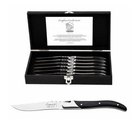 Laguiole style de vie 6 steak knives ebony Laguiole style de vie 6 steak knives ebony
