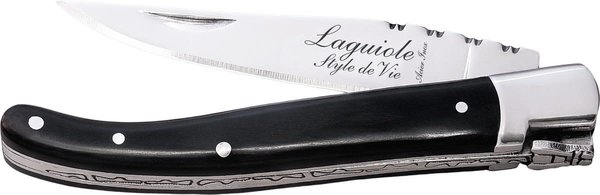 Laguiole style de vie Klapmes ebbenhout