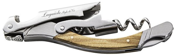 Laguiole style de vie Kurkentrekker Olijfhout Laguiole style de vie Kurkentrekker Olijfhout