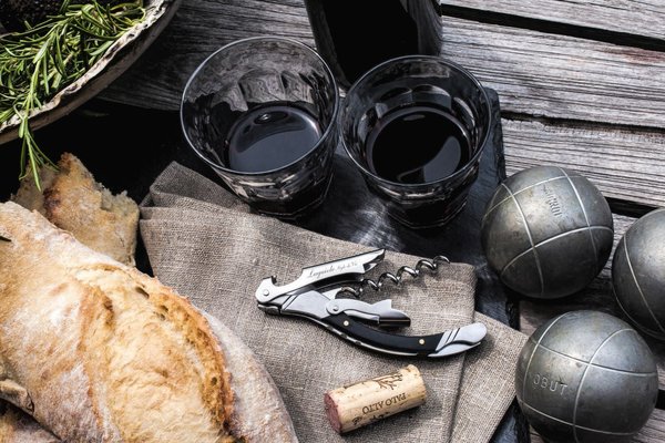 Laguiole style de vie Corkscrew / waiter's friend ebony in gift box