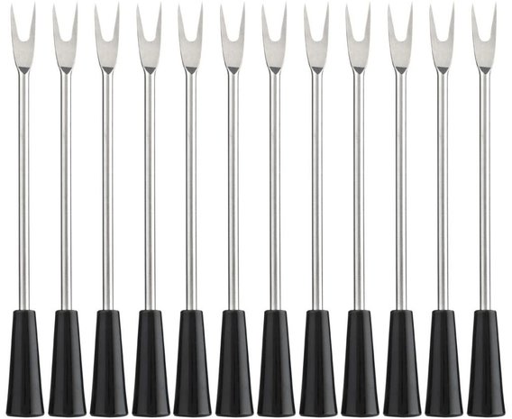 Laguiole style de vie 12 cocktail sticks black Laguiole style de vie 12 cocktail sticks black