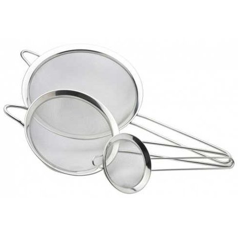 Zeefset 3-delig 8/14/20cm Zeefset 3-delig 8/14/20cm