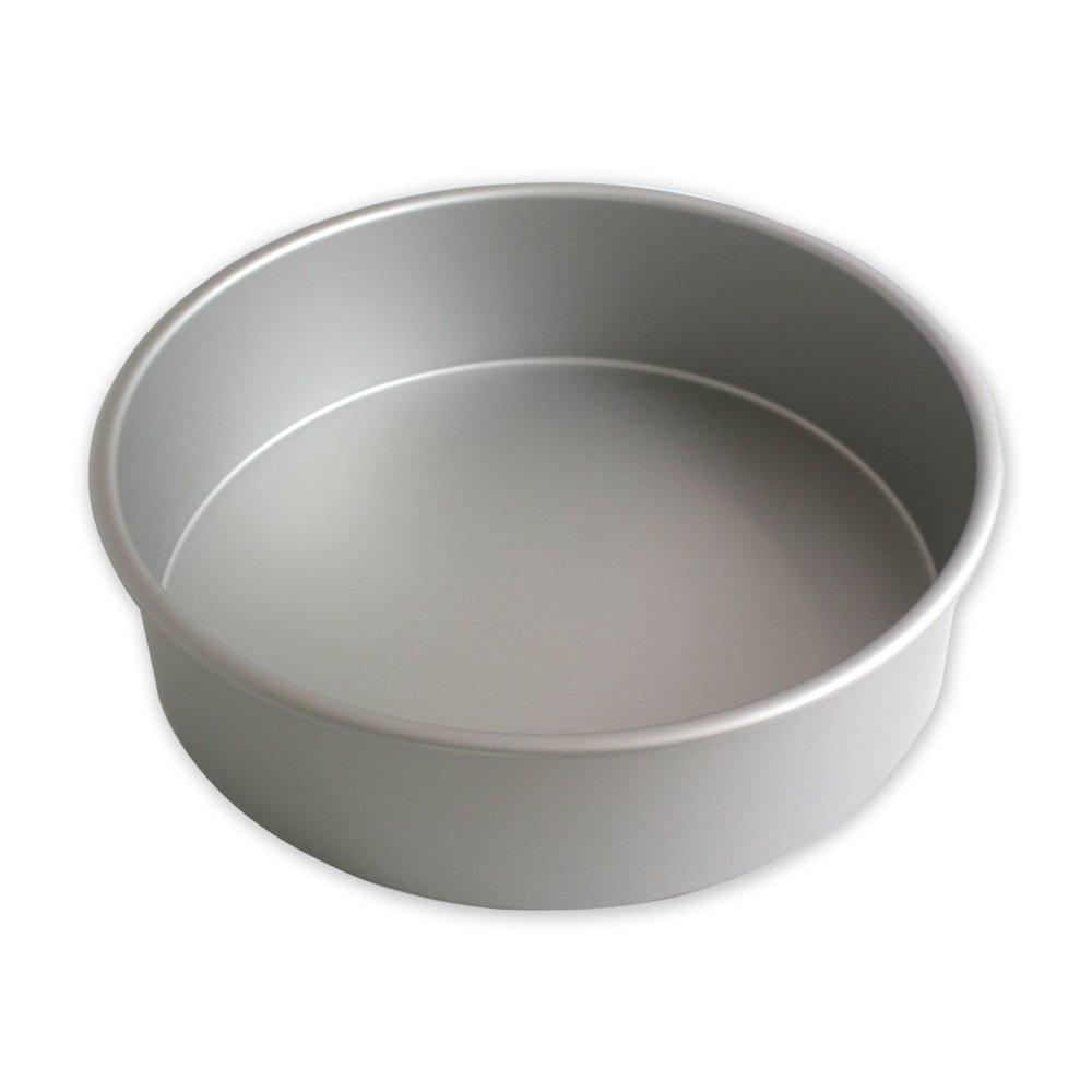 Decora Seamless anodized aluminum professional round baking pan, 25 x 7.5 cm