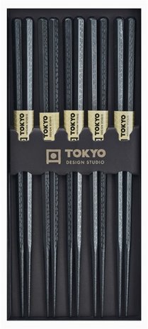 Tokyo Design Studio 5 sets of pentagonal chopsticks