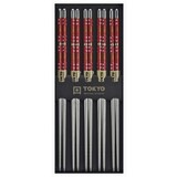 Tokyo Design Studio 5 sets of chopsticks Red