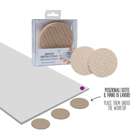 Decora anti-slip schijven 9cm 10 stuks