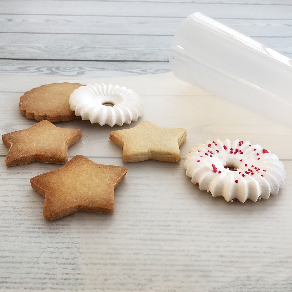 Decora Transparent silicone baking / pastry mat 40x30cm