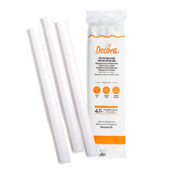 Decora 4 cake rods for tier cakes 18mm Decora 4 cake rods for tier cakes 18mm