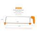 Decora Adjustable cake leveler with serrated stainless steel blade, 44.5 cm