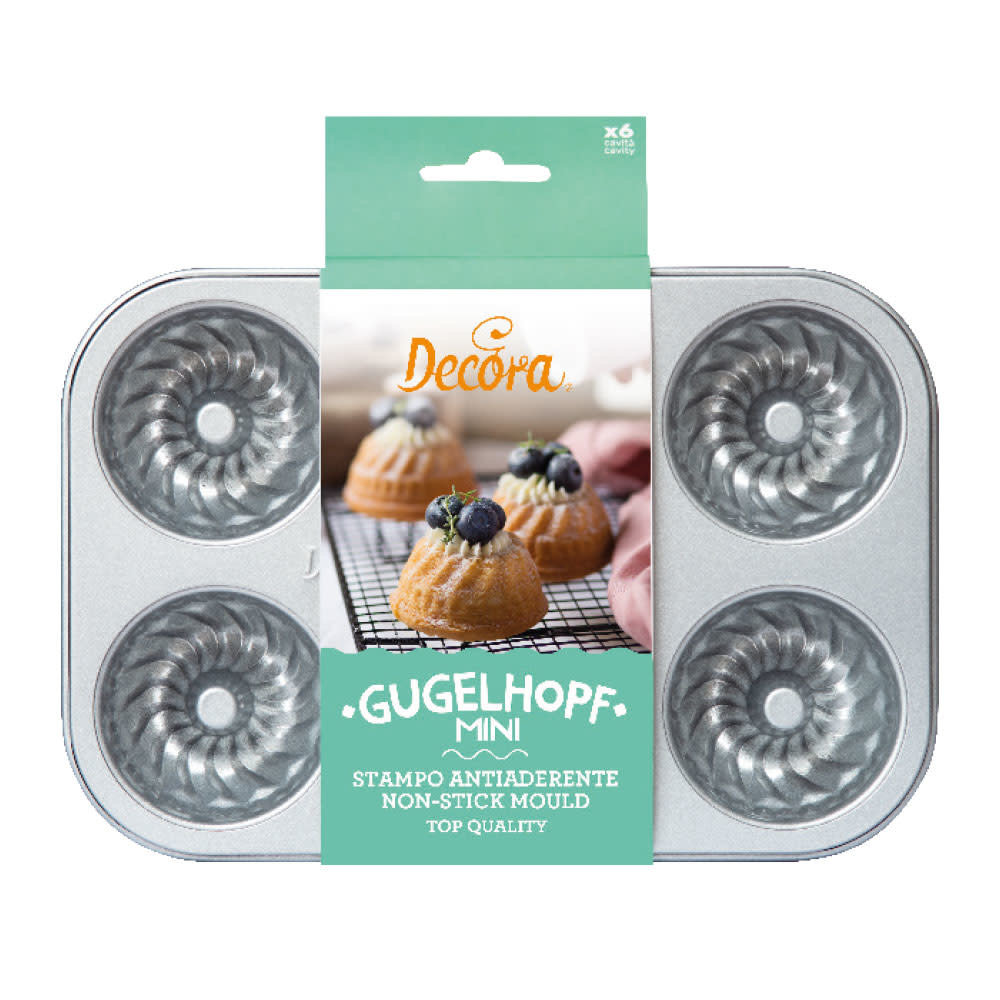 Decora Mini gugelhupf non-stick baking mold Decora Mini gugelhupf non-stick baking mold