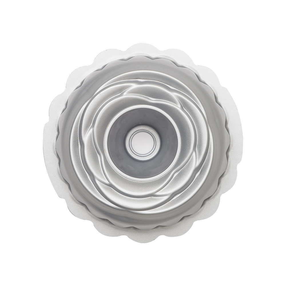 Decora Non-stick steel rose-shaped ring cake mold, ⌀20 x 8 cm