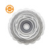 Decora Non-stick steel rose-shaped ring cake mold, ⌀20 x 8 cm