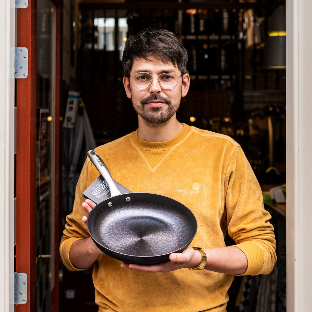 Skottsberg Lightweight cast iron frying pan 28cm