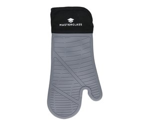 Masterclass Grey silicone oven mitt