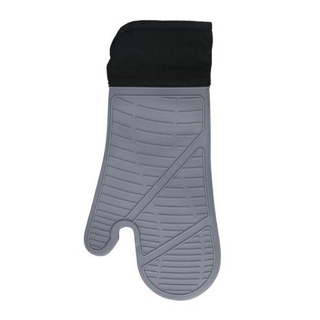 Masterclass Grey silicone oven mitt