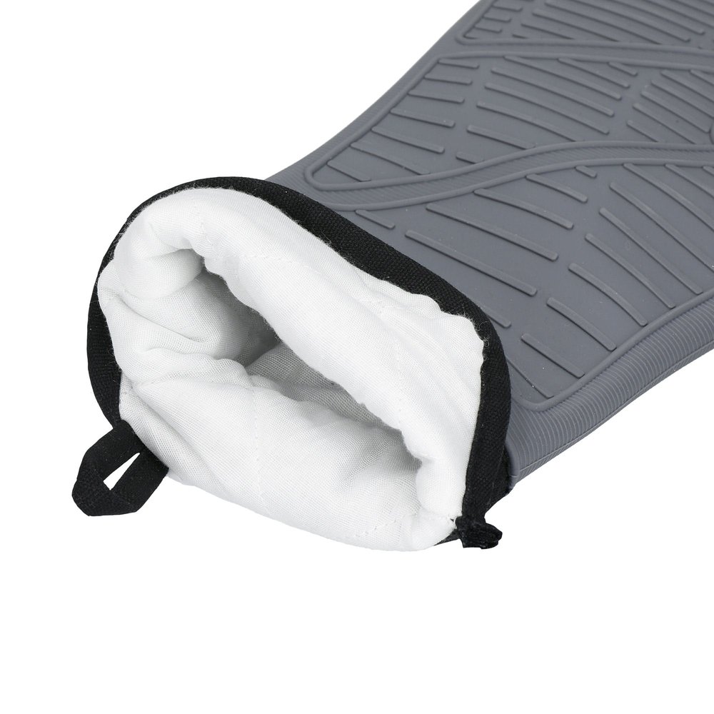 Masterclass Grey silicone oven mitt