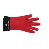 Masterclass Silicone oven mitt red