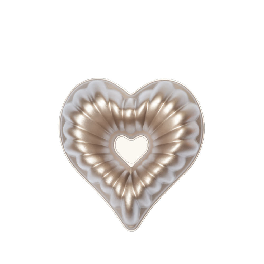 Decora Gegoten aluminium antiaanbak mini cakevorm, ontwerp Beatrice, 16 x 16 x 6 cm