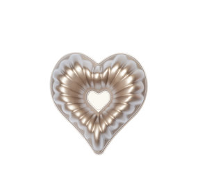 Decora Cast aluminum mini cake mold, Beatrice, 16 x 16 x 6 cm Decora Cast aluminum mini cake mold, Beatrice, 16 x 16 x 6 cm