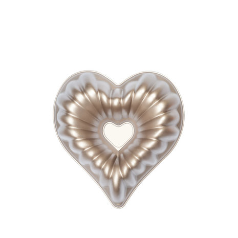 Decora Gegoten aluminium antiaanbak mini cakevorm, ontwerp Beatrice, 16 x 16 x 6 cm