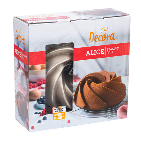 Decora Aluminium bakvorm Alice 24cm Decora Aluminium bakvorm Alice 24cm
