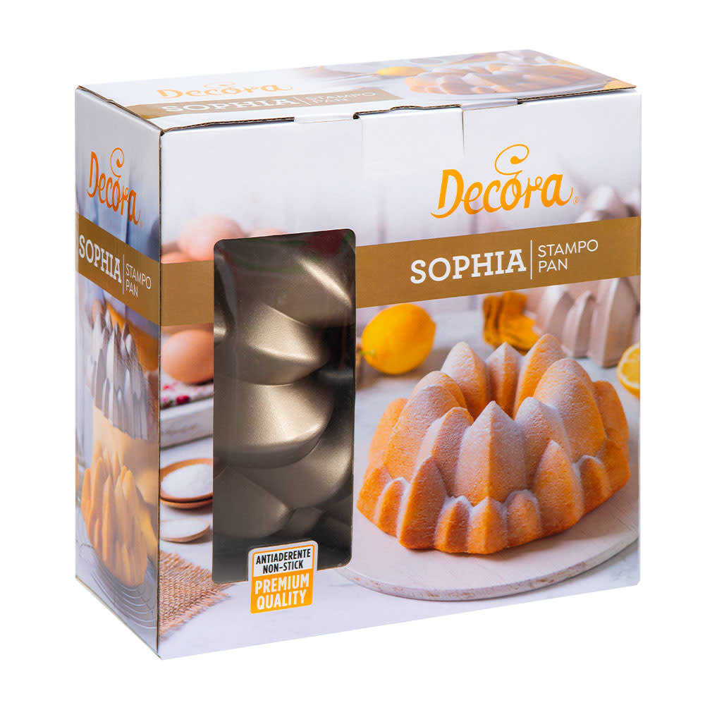 Decora Die-cast aluminum non-stick cake mold, Sophia design, ⌀24 x 10 cm Decora Die-cast aluminum non-stick cake mold, Sophia design, ⌀24 x 10 cm