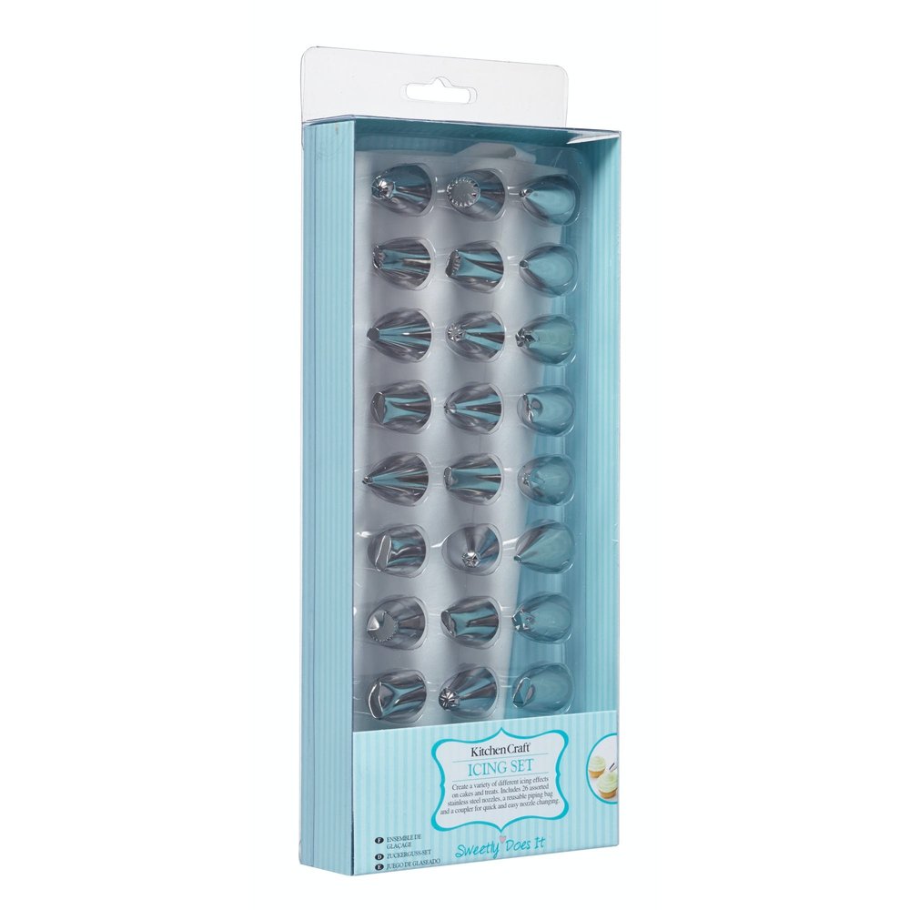 28-piece set of piping nozzles